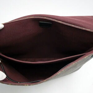 Louis Vuitton Bag Bath Shoulder Macassar Brown Monogram